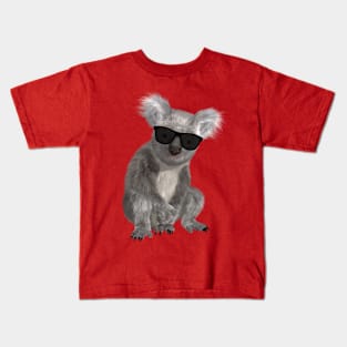 Koala In Sunglasses Kids T-Shirt